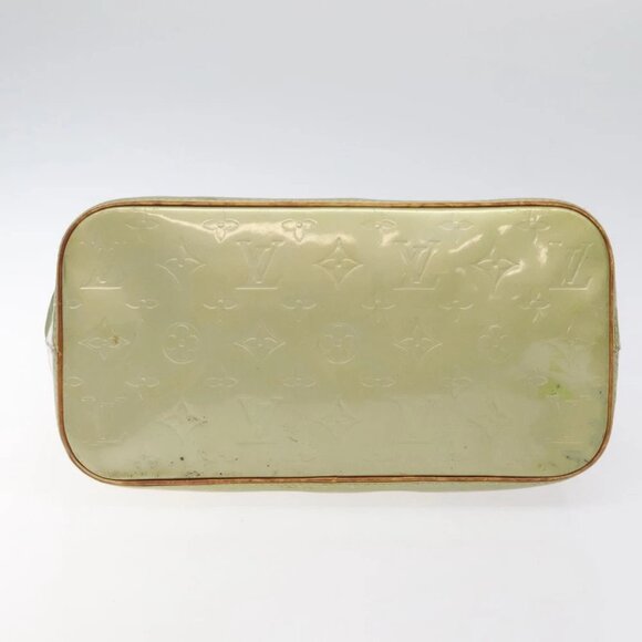 LOUIS VUITTON Monogram Vernis Houston Hand Bag Gris - Picture 5 of 14